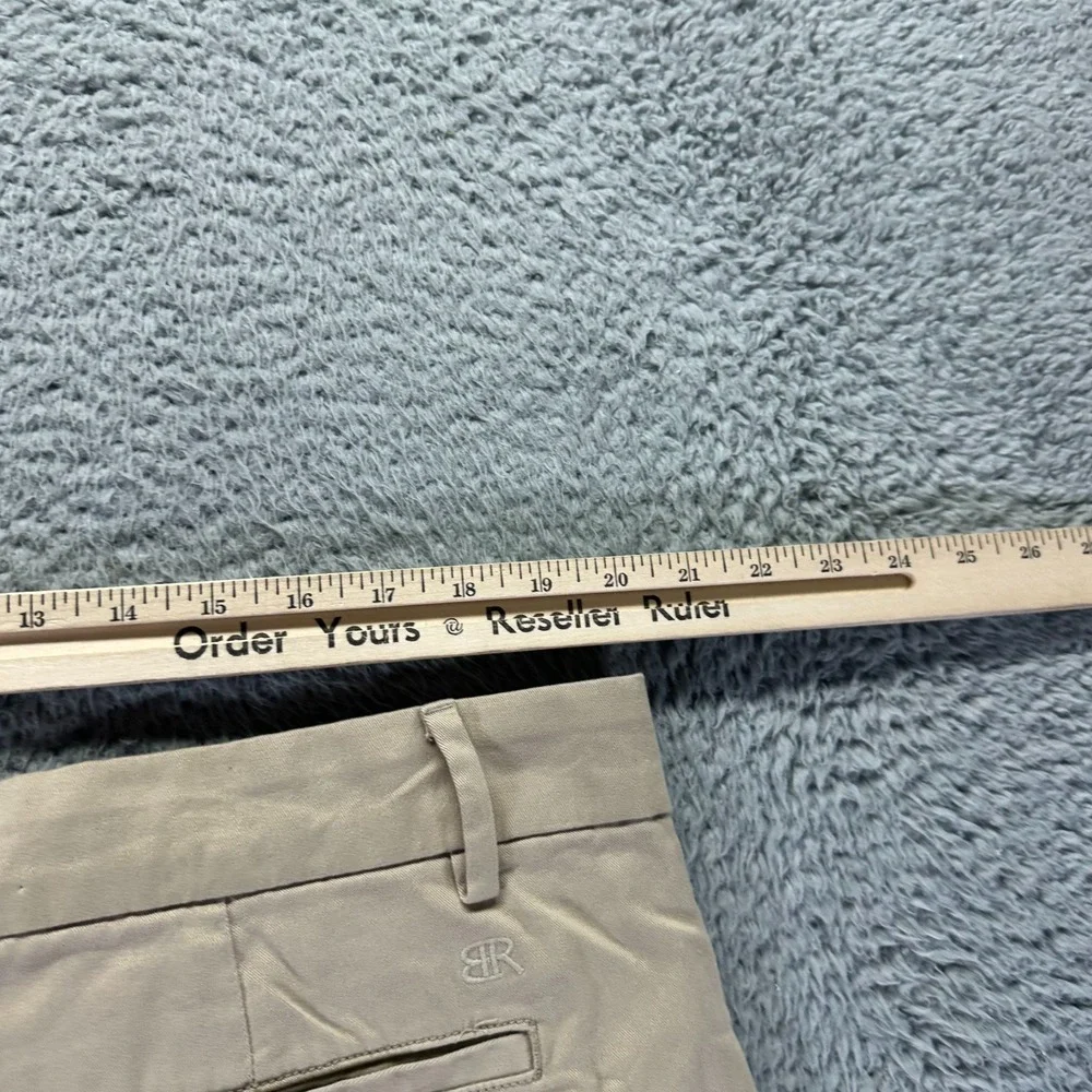 Banana Republic Pant Men's 40x26 Beige Cotton‎ Chino Straight Business Stretch